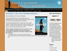 Tablet Screenshot of onceawarrior.com